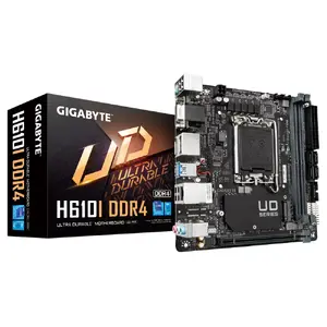 Материнская плата GIGABYTE H610I DDR4, Intel LGA 1700, Mini-ITX