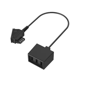 Telephone cable Hama 00201123 Black TAE (F) to 3 x TAE (N,N,F)