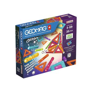 Geomag Glitter Panels Recycled Neodymium magnet toy
