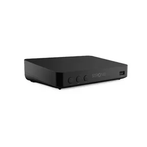 Media set-top box STRONG SRT 8208 — Ethernet (RJ-45), H.265 HEVC, SD card support, 4 MB flash, Dolby Digital Plus