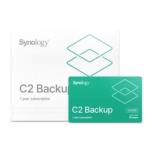 Synology C2 Backup 500 GB 1 gads