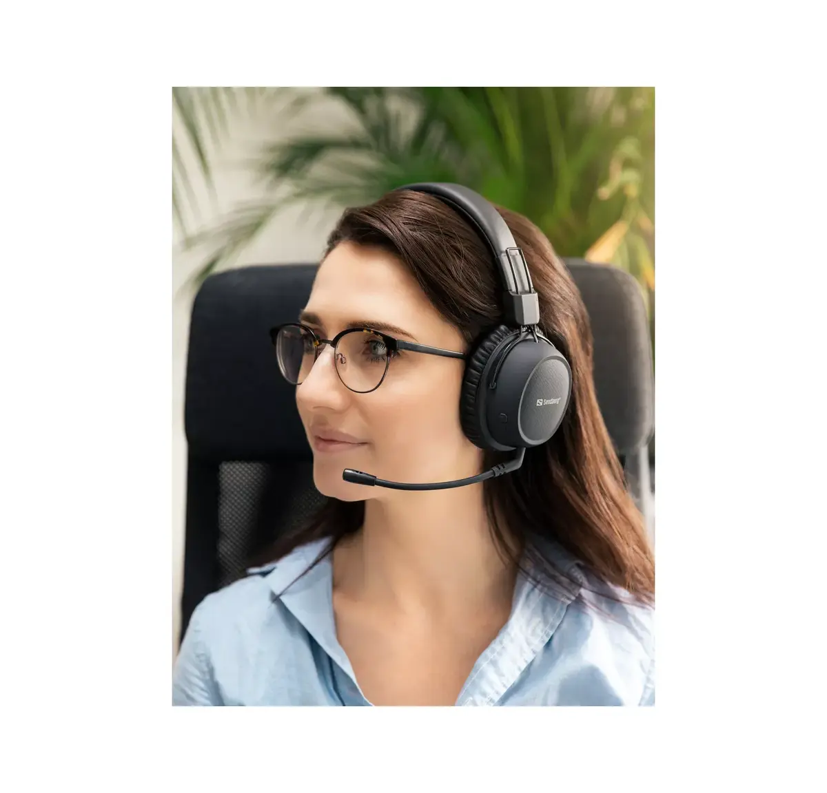 Austiņas Sandberg Wireless Headset ANC FlexMic Photo 10