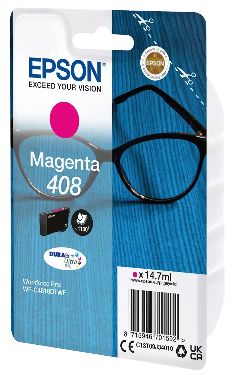 Kārtridžs Epson DURABrite Ultra 408L Magenta Photo 2