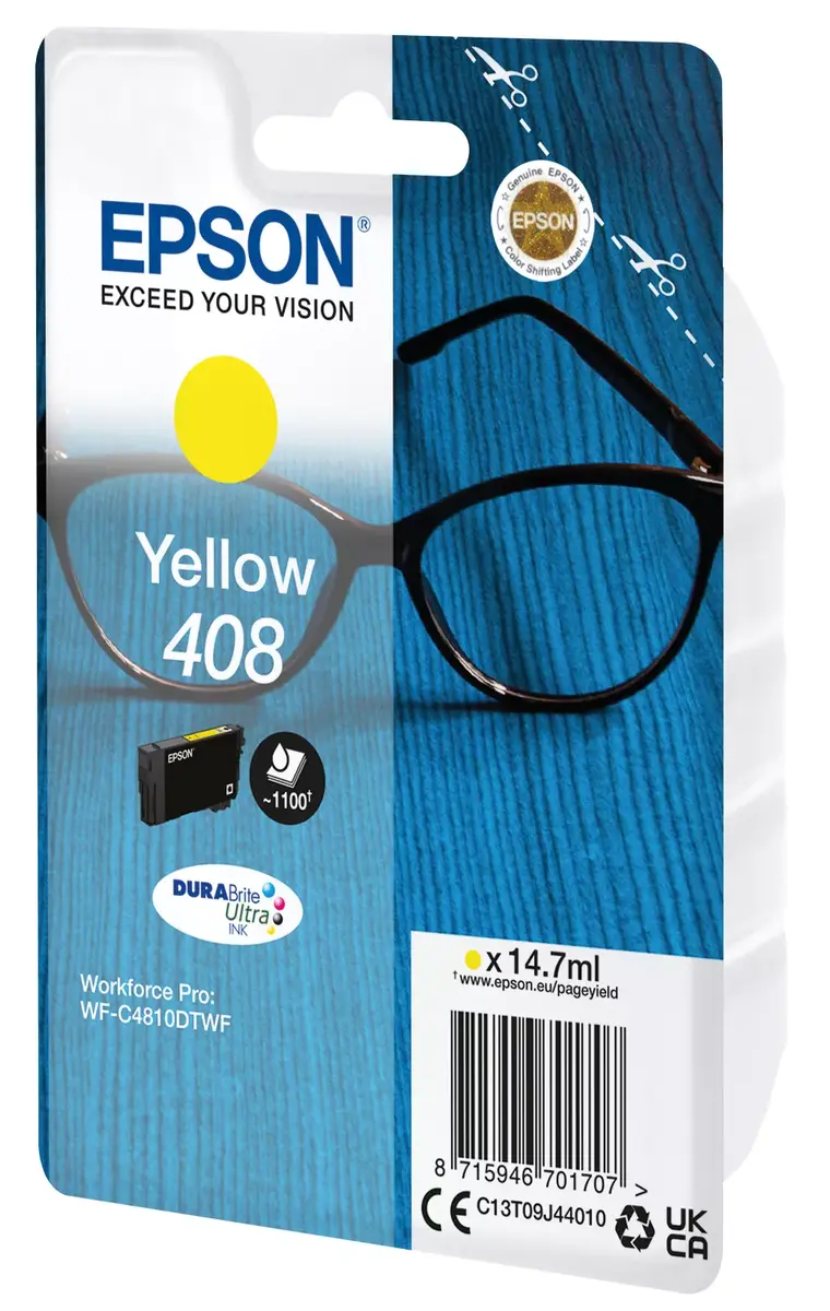 Kārtridžs Epson DURABrite Ultra 408L Dzeltens Photo 2