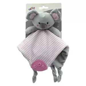 Soft cuddly toy TULILO Milus Pink Koala 25 cm plush animal for infants and children