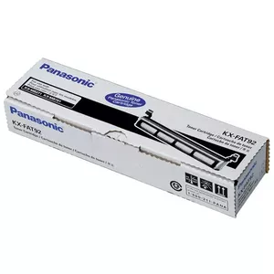 Toner cartridge Panasonic KX-FAT92 Black, original, yield ≈2000 pages, 1 pc