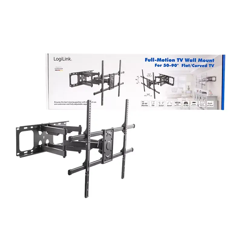 LogiLink TV sienas stiprinājums 50–90 Photo 10