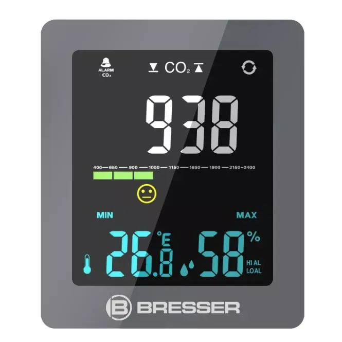 Bresser Optics 7004020GYE000 CO2 temperatūras mērītājs Photo 2