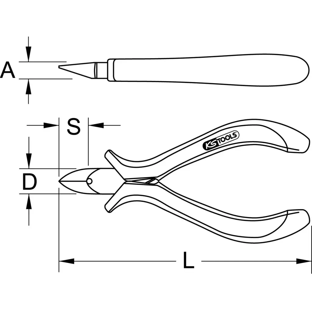 Плоскогубцы KS Tools 500.7024 Photo 2