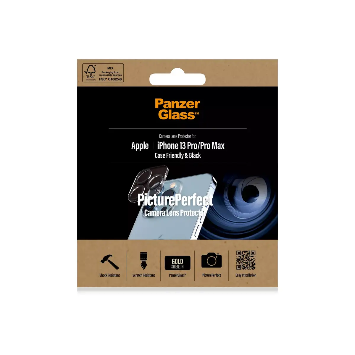 Защитное стекло для камеры PanzerGlass Apple iPhone 13 Pro 13 Pro Max Photo 2
