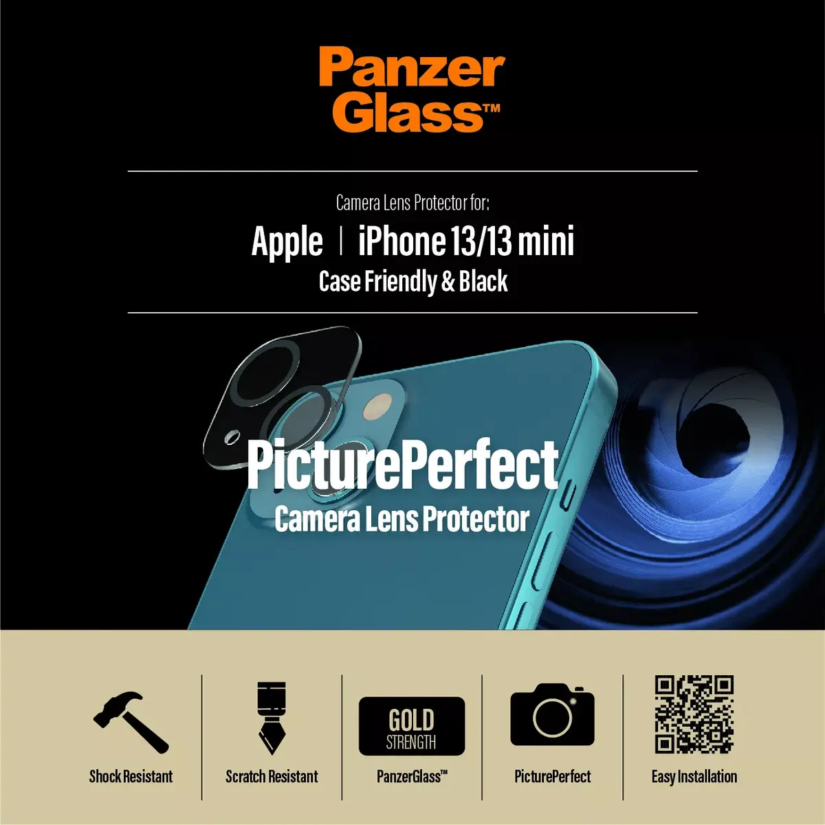 PanzerGlass kameras aizsargs iPhone 13 / 13 Mini Photo 9