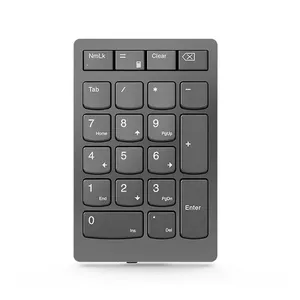 Беспроводная цифровая клавиатура Lenovo Go Grey 21 клавиша