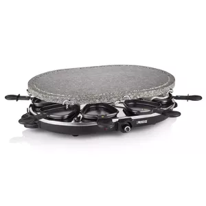 Princess 162720 Raclette 8 Oval Stone Grill Party 1200W 8 сковородок
