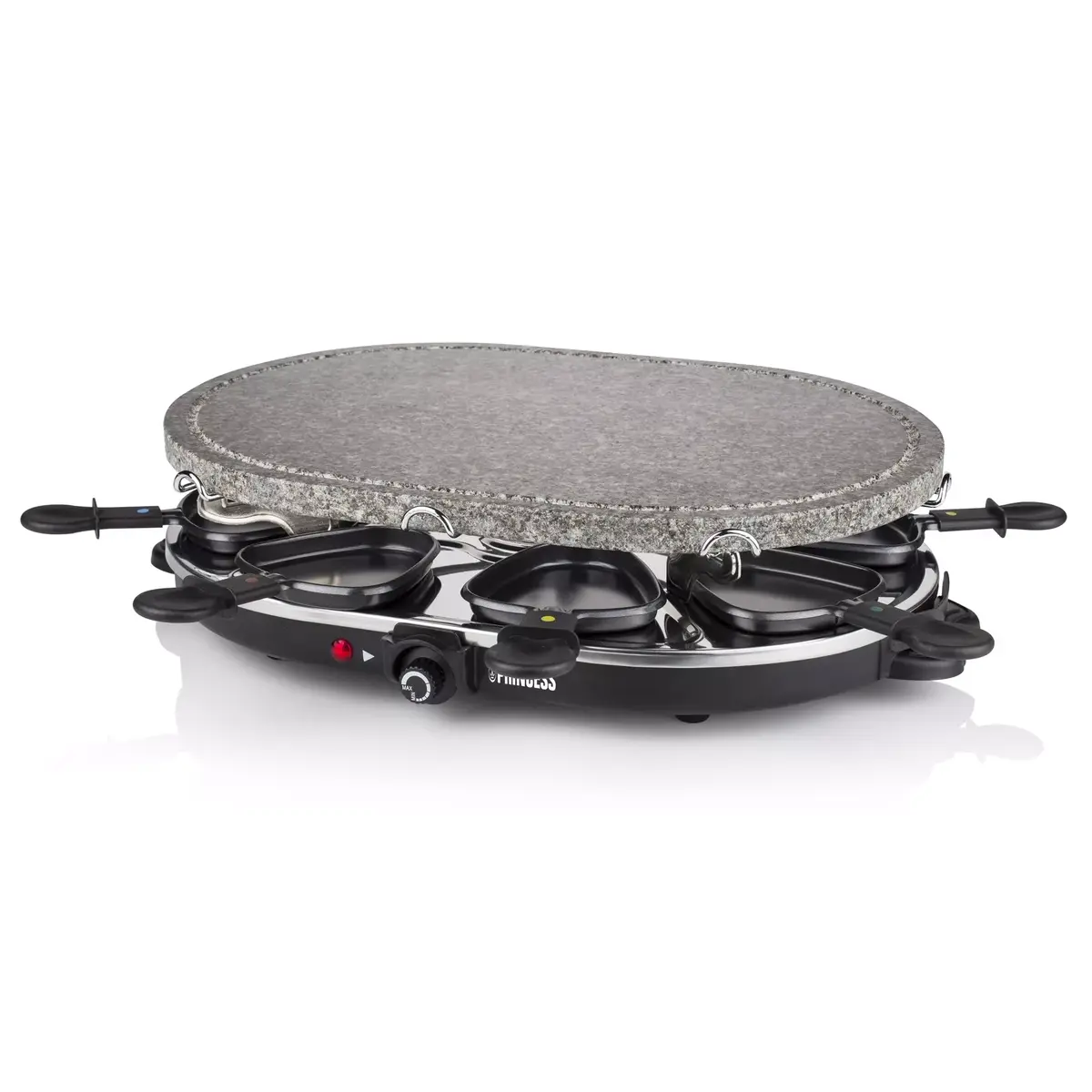 Princess 162720 Raclette 8 Oval Stone Grill Party Photo 6