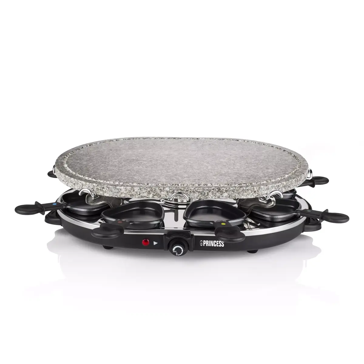 Princess 162720 Raclette 8 Oval Stone Grill Party Photo 15