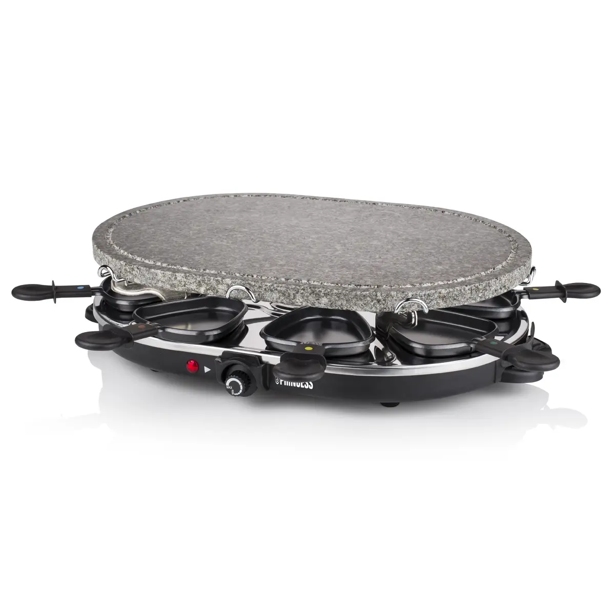 Princess 162720 Raclette 8 Oval Stone Grill Party Photo 6