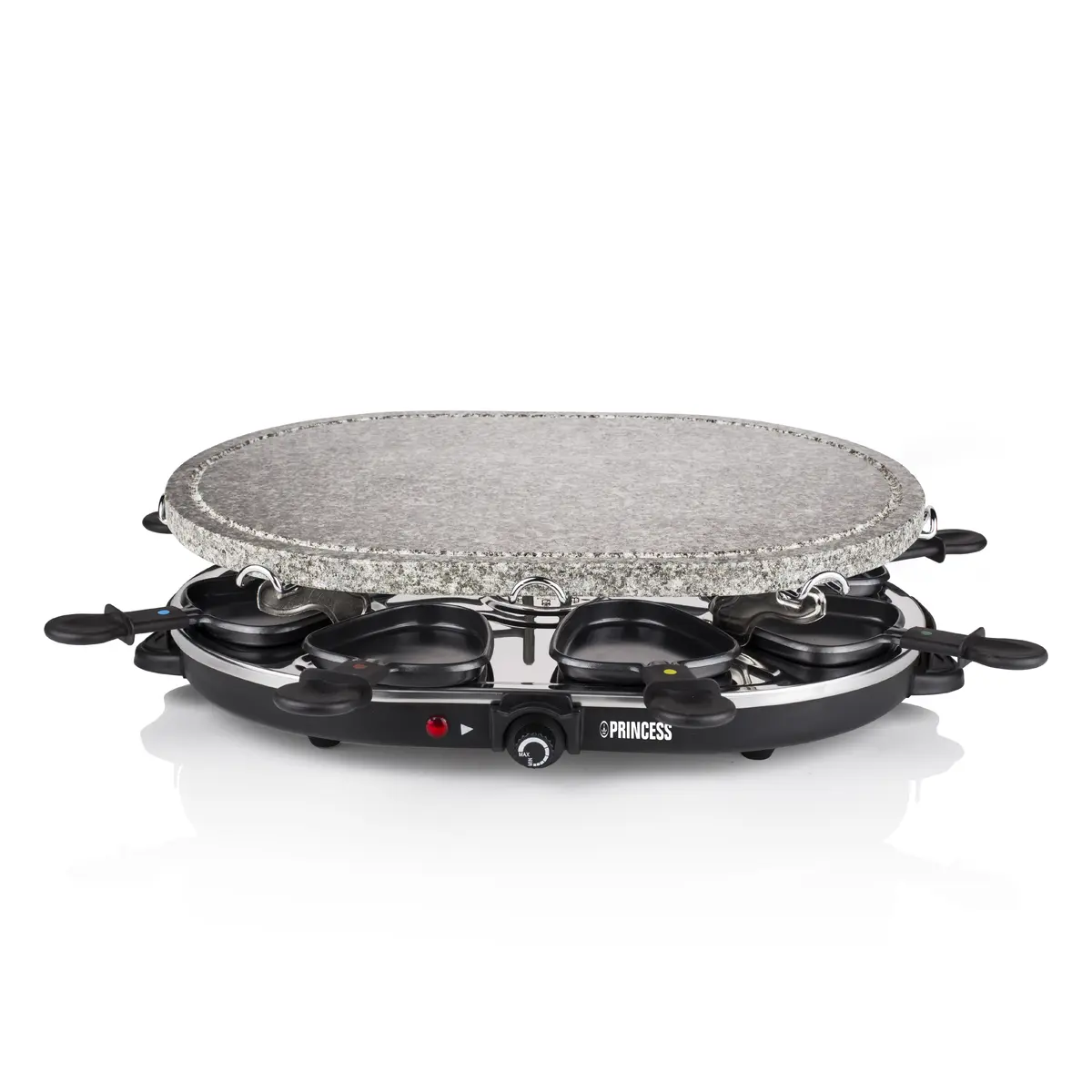 Princess 162720 Raclette 8 Oval Stone Grill Party Photo 15