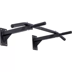 Pure2Improve Chin-Up Bar Medium Black, melns tērauda pārklājums