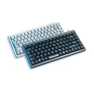 Клавиатура CHERRY Compact G84-4100 светло-серая