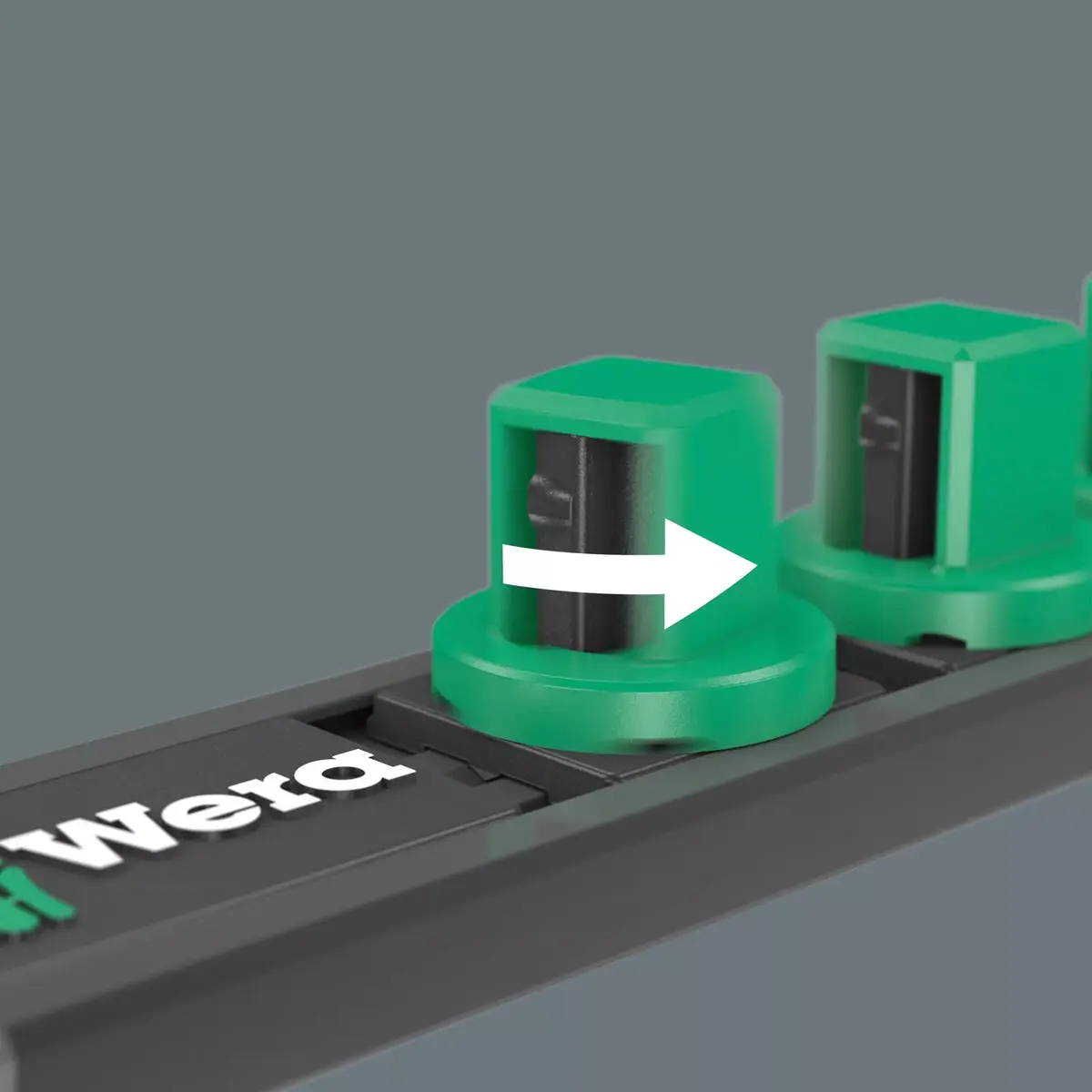 Socket set Wera 05005410001 1/4" 9-piece Photo 2