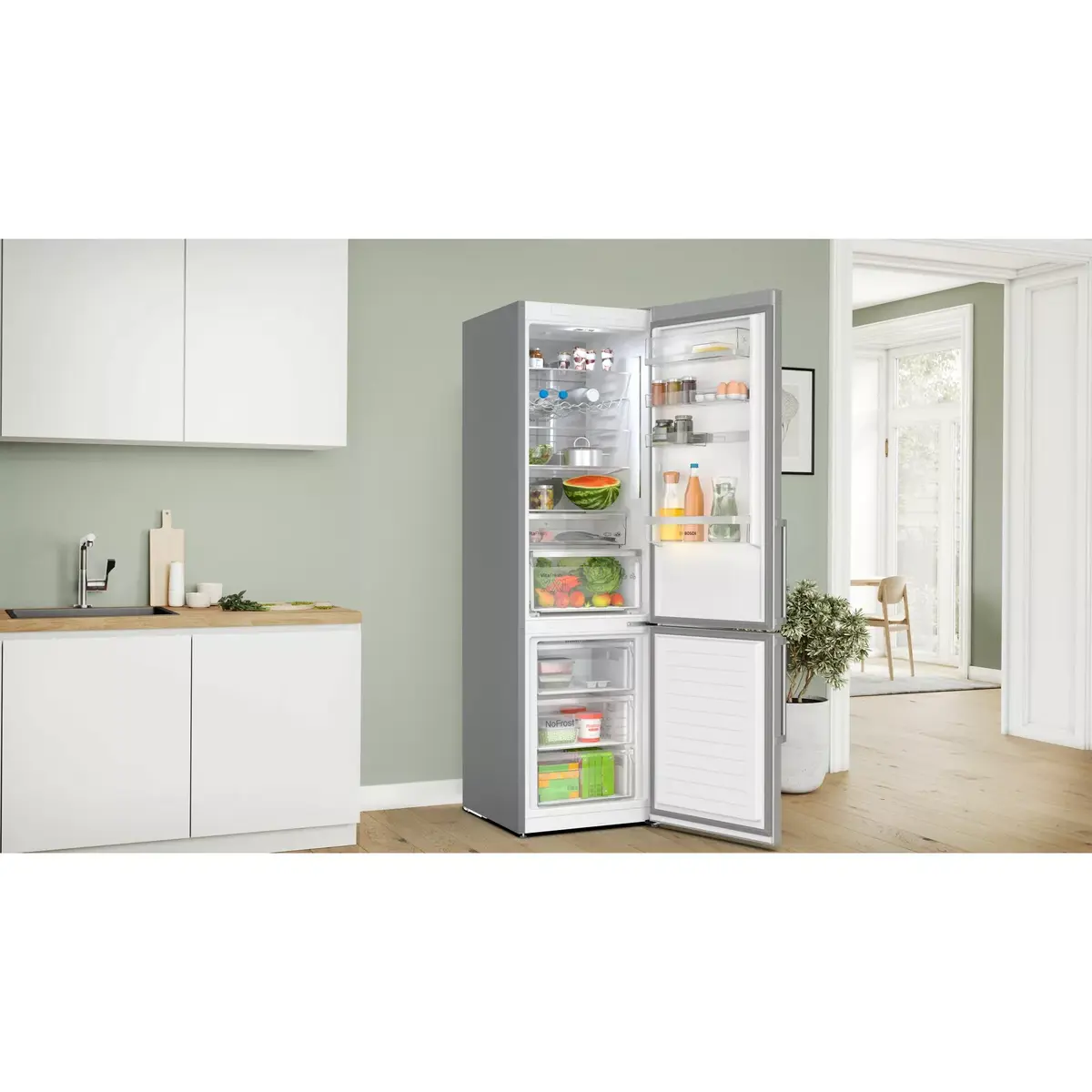 Bosch Serie 6 KGN39AIBT fridge-freezer Photo 2