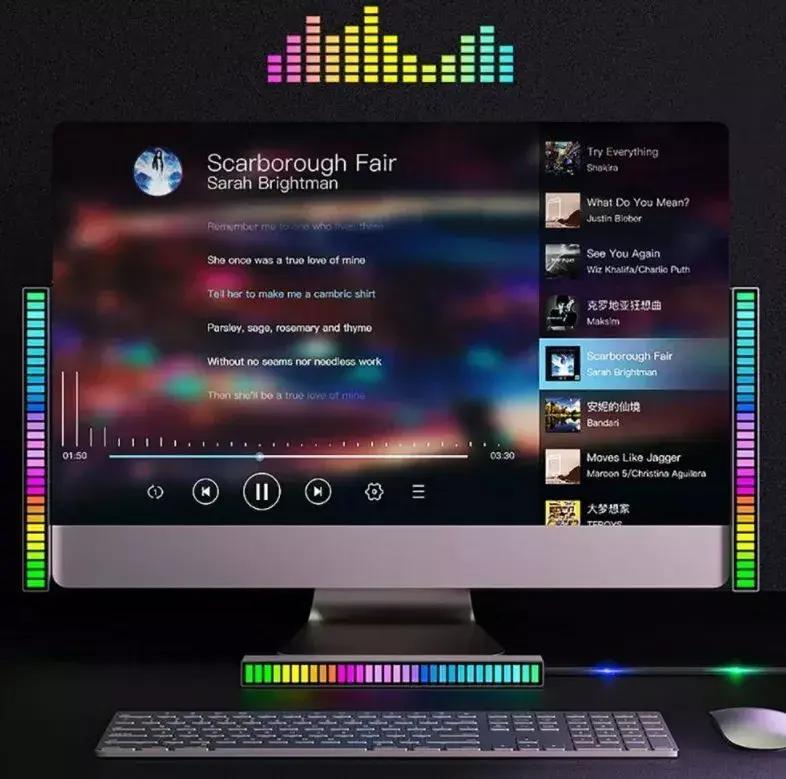 Smart RGB music light panel Mocco MO-2835 Photo 7