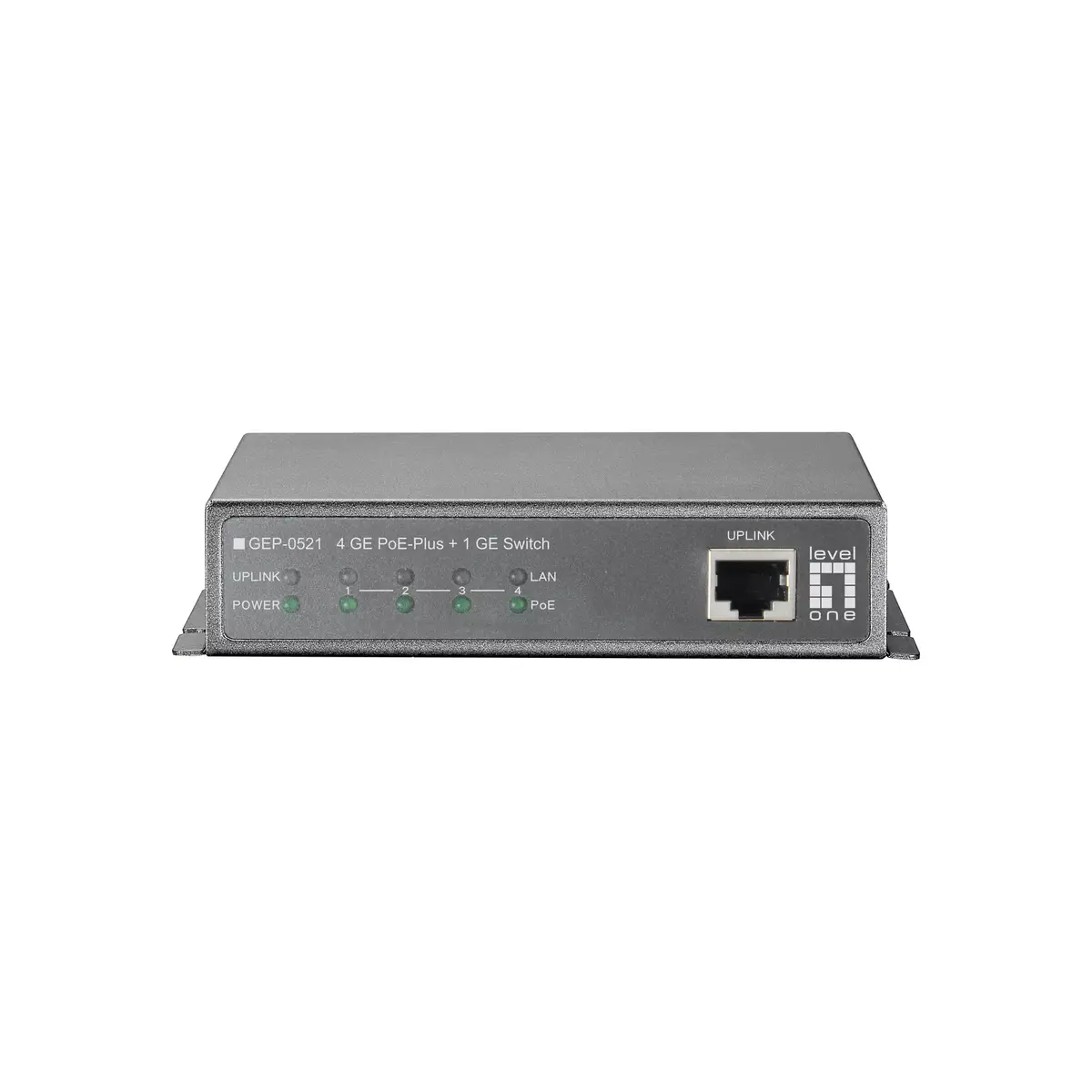 Unmanaged Switch LevelOne 5-Port Gigabit PoE Switch Photo 3