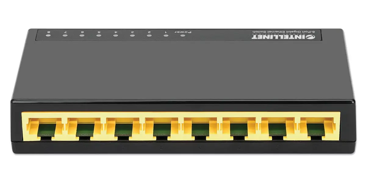 Gigabit Ethernet slēdzis 8-portu Photo 4
