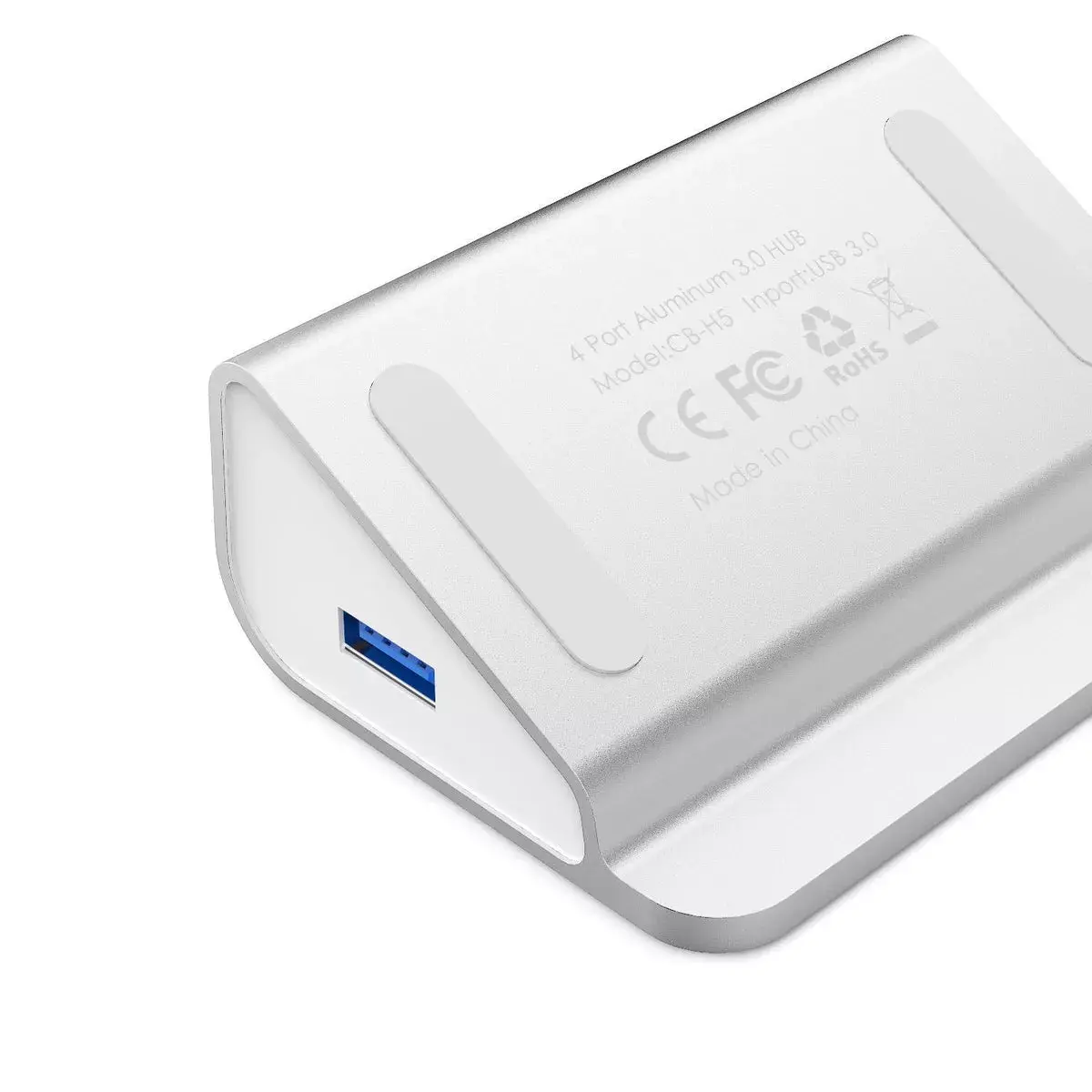 Aukey CB-H5 4 pieslēgvietu USB centrmezgls Photo 2