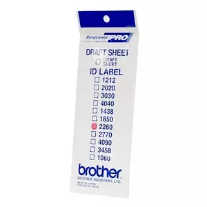 Printer label Brother ID2260 12 sheets 22 x 60 mm