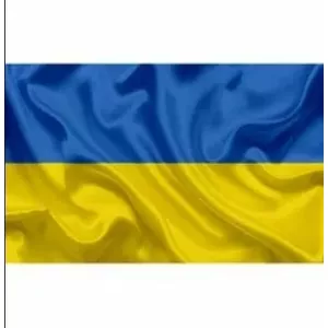 Flag AKA Baltic model 400-07759 — Ukraine national flag, 170 x 100 cm
