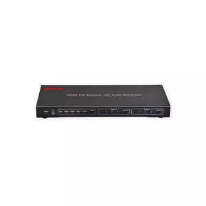 AV матричный коммутатор ROLINE 4K HDMI Matrix Switch 4 x 2 Максимальное разрешение 3840 x 2160 пикселей