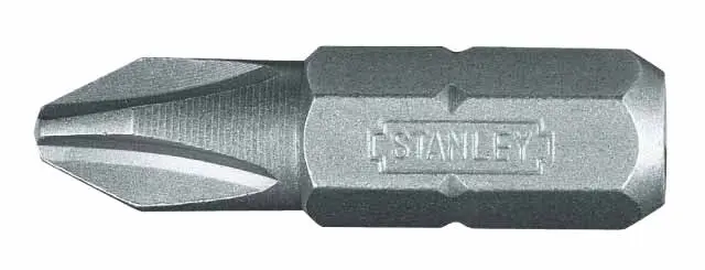 STANLEY 1/4" Hex Drive Phillips Insert Bit Photo 3