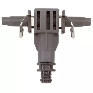 Капельница GARDENA Micro Drip Inline 4 л/ч, пластик, серый, встроенный эмиттер