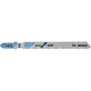 Jigsaw Blades Bosch T 118 G Basic for Metal 2608631674