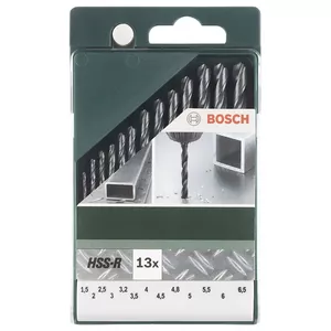 Drill Bits Set Bosch 2609255031 13 pcs Metal
