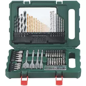 Drill bit set Metabo 6.26708.00 86 pcs for masonry metal wood