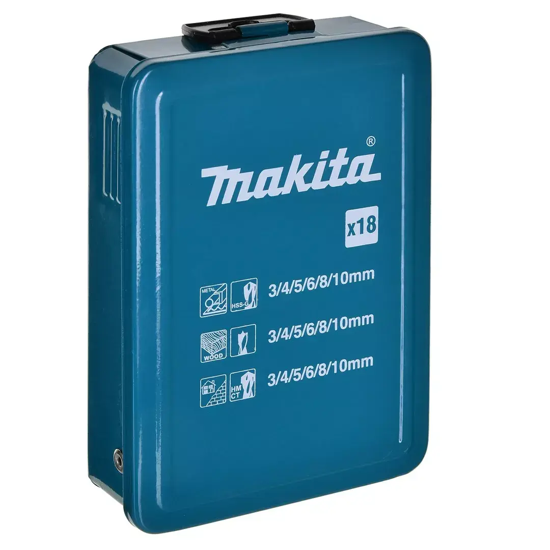 Makita B-53908 Urbju un bitu komplekts — 62 gab. Photo 4