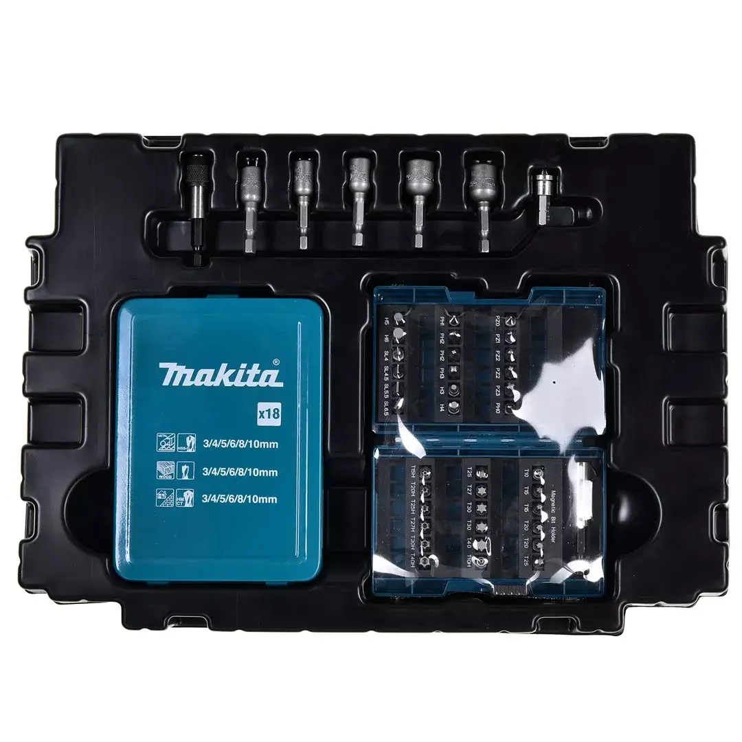 Makita B-53908 Urbju un bitu komplekts — 62 gab. Photo 7