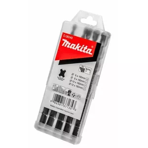 Drill bit set Makita D-36049 — 5-piece HSS bits for metal and wood