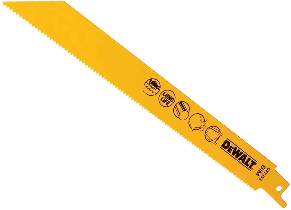 Полотно сабельной пилы DeWALT DT2353-QZ Photo 3
