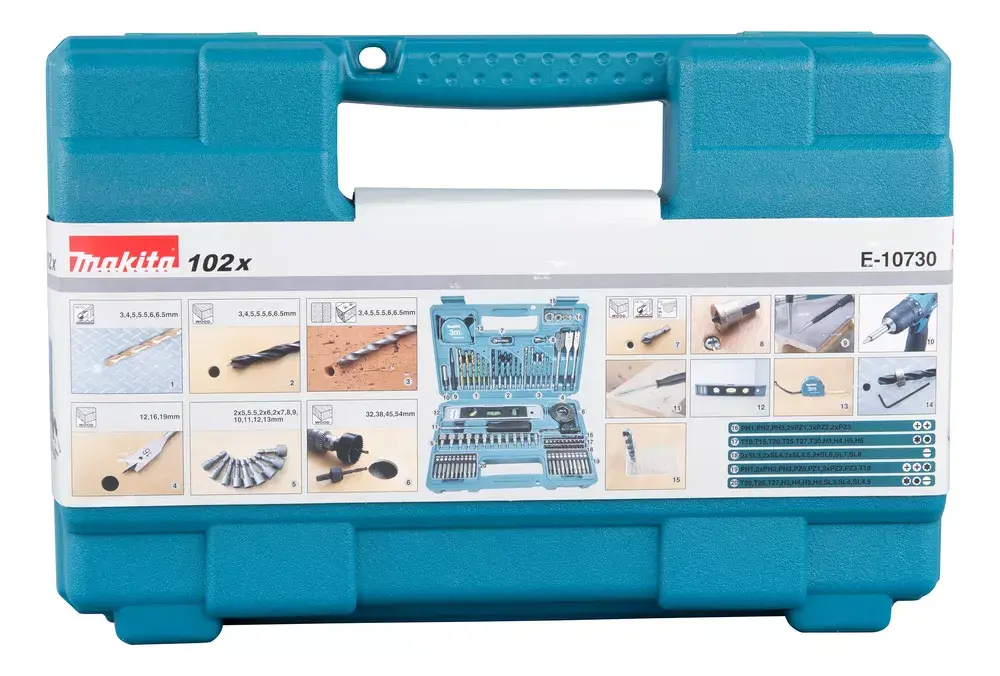 Drill bit set Makita E-10730 Photo 5