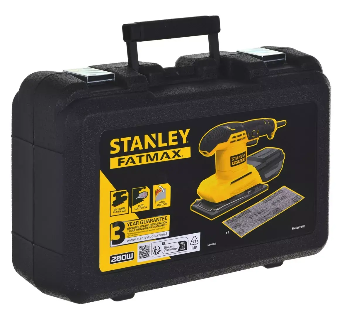 Шлифовальная машинка Stanley FMEW214K Photo 8