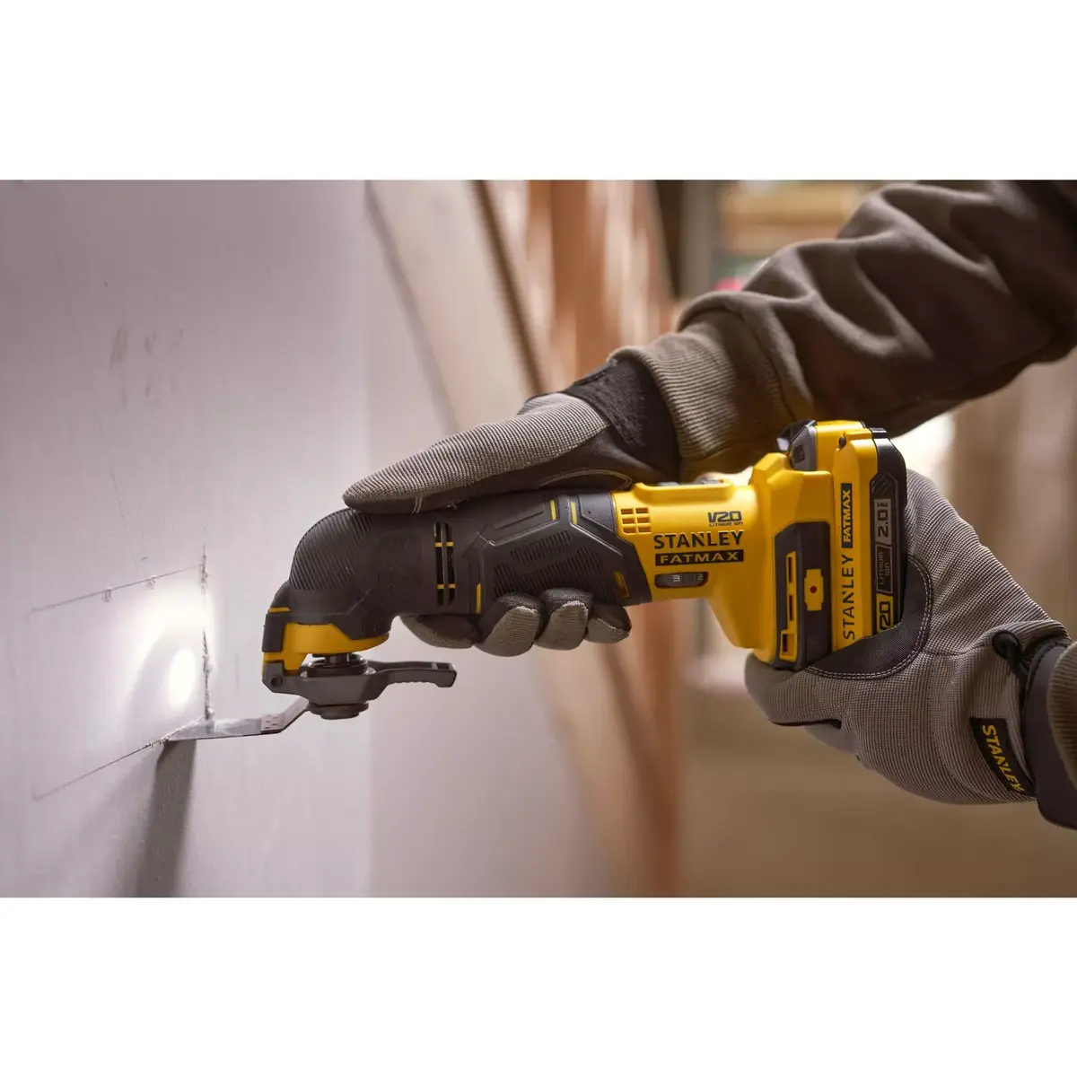Oscilējošais daudzfunkcionālais rīks Stanley FATMAX SFMCE500B-XJ Photo 10