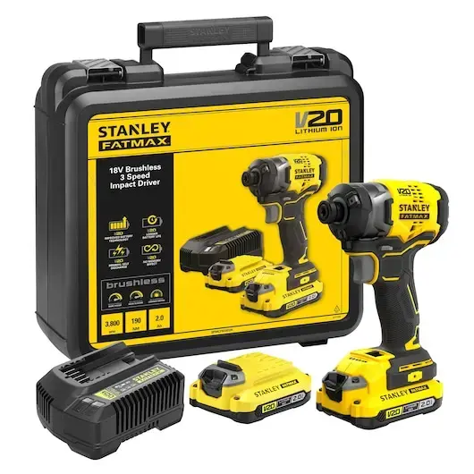 Impact driver STANLEY SFMCF820D2K 18V 2Ah Photo 3