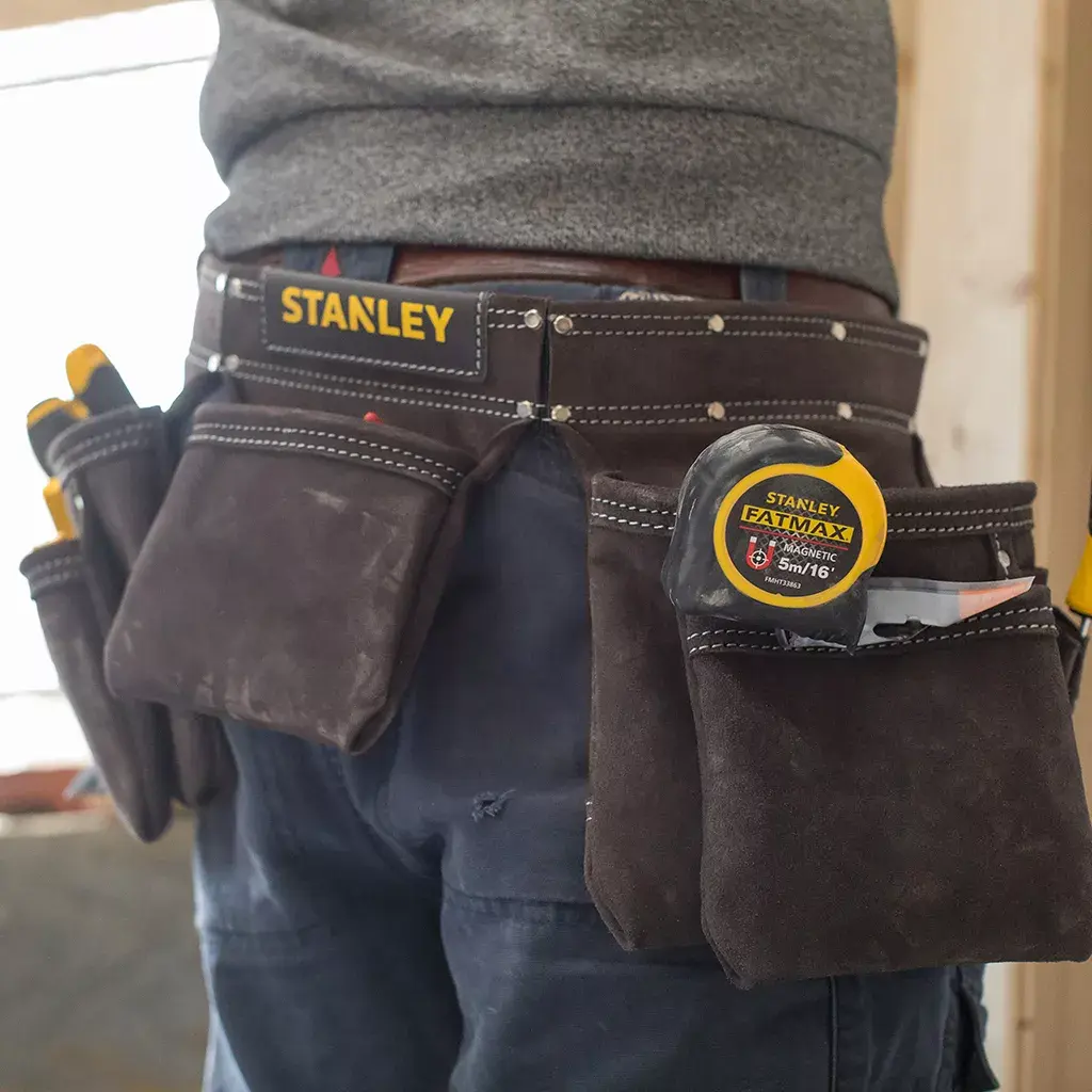 Jostas rīku josta Stanley Leather Tool Apron Photo 12