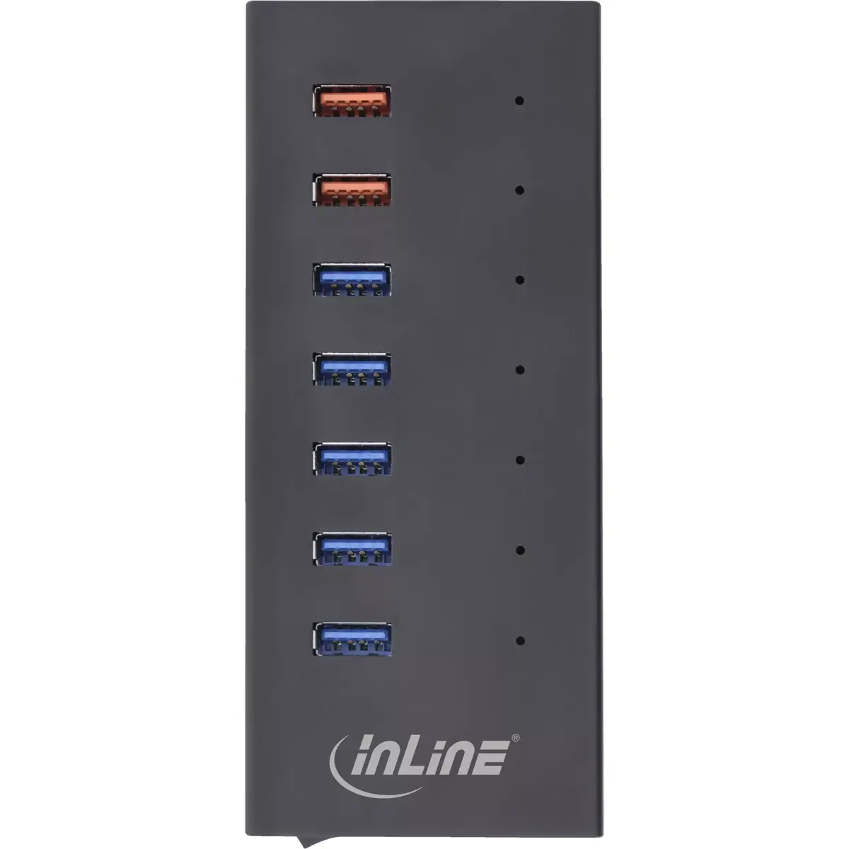 InLine USB 3.2 Gen.1 7 портовый хаб Photo 3
