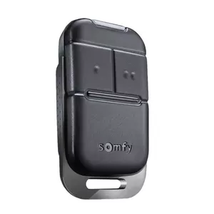 Remote controller Somfy 2401539 2-channel RTS keypop High Resistance Black