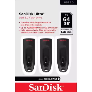 USB flash drive SanDisk 64 GB USB Type-A 3.2 Gen 1 SDCZ48-064G-G46T