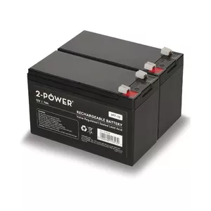 UPS battery 2-Power BUN0240A Sealed Lead Acid 12 V 7 Ah 2 pcs
